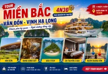 Tour Miền Bắc 4N3Đ Vân Đồn – Vịnh Hạ Long – Du Thuyền Starlight